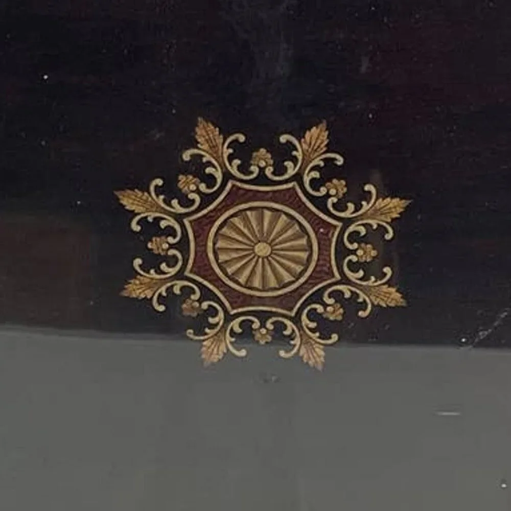 Vintage glass top